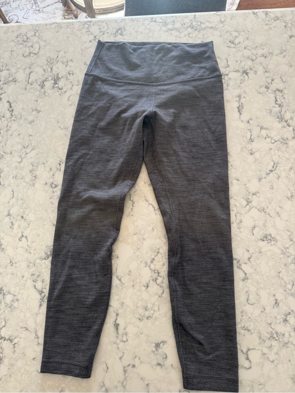 lululemon athletica Women's Dark Heather Gray High-Rise Leggings